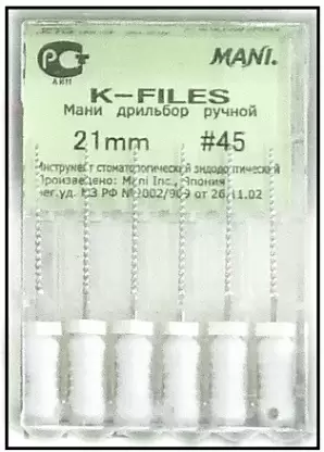 K-File 21mm #45 - Mani